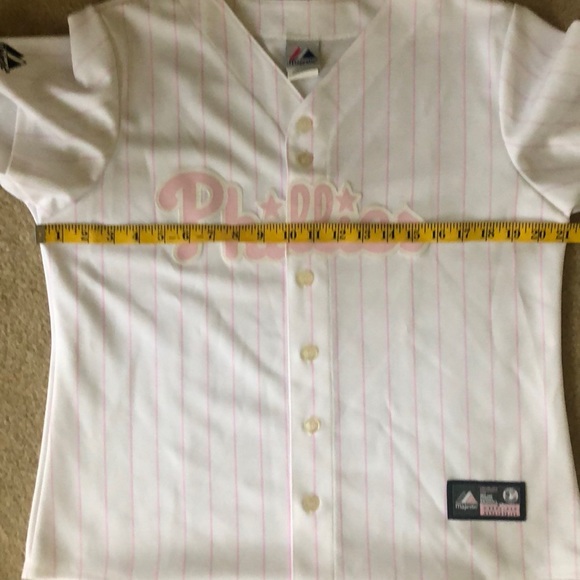 Majestic Licensed MLB Phillies Jersey - Picture 7 of 8